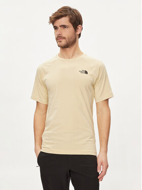 The North Face The North Face T-Shirt NF0A87NU Μπεζ Regular Fit