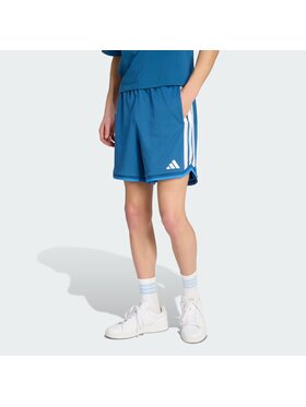 adidas adidas Szorty materiałowe 158748 Błękitny Regular Fit