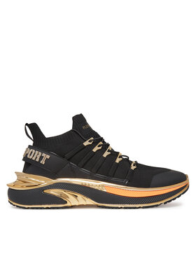 Plein Sport Plein Sport Sneakersy Runner Chrome Surfer PADS USC0579 STE003N Černá