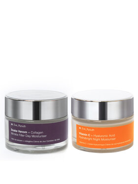 dr. Eve Ryouth dr. Eve Ryouth Witamina C + kwas hialuronowy ​​dzień 50ml & krem ​​na noc 50ml Krem na dzień i na noc