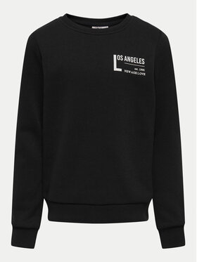 Kids ONLY Kids ONLY Суитшърт 15331174 Черен Box Fit
