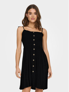 ONLY ONLY Letní šaty Annika 15193884 Černá Regular Fit