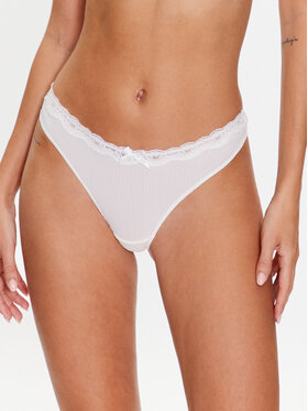 Hunkemöller Hunkemöller Бикини тип прашка Lola 192193 Бял