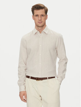JOOP! Jeans JOOP! Jeans Koszula 15 JJSH-92Hanson2K-W 30045977 Beżowy Regular Fit