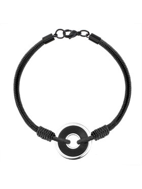 Manoki Manoki Bransoletka BA1228B Czarny