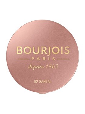 Bourjois Bourjois Bourjois Little Round Pot Blush róż do policzków 92 Santal 2.5g Zestaw kosmetyków czarny