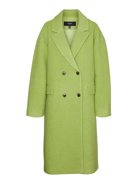 Vero Moda Curve Vero Moda Curve Volneni plašč 10296650 Zelena Regular Fit