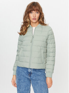 s.Oliver s.Oliver Pūkinė striukė 2133634 Žalia Regular Fit