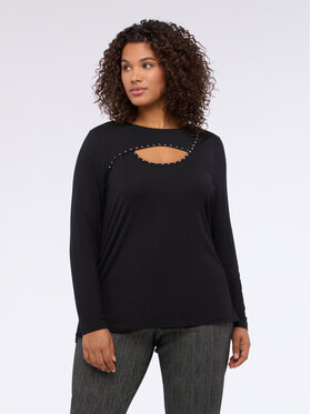 Fiorella Rubino Fiorella Rubino T-shirt G090L008766N033 Nero Regular Fit