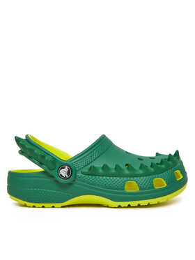 Crocs Crocs Pantoletten Classic Spikes Clog K 210010 Grün