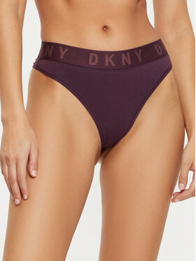 DKNY DKNY Kalhotky string DK4529 Fialová
