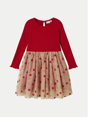 NAME IT NAME IT Повсякденна сукня 13236039 Червоний Regular Fit
