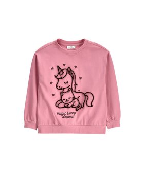 Coccodrillo Coccodrillo Longsleeve ZC6143103WGK-007 Różowy Regular Fit