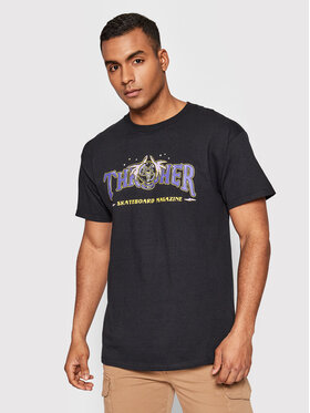 Thrasher Thrasher T-shirt Fortune Logo Crna Regular Fit