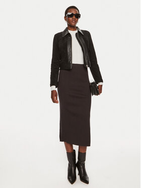 Μπουφάν από απομίμηση δέρματος Sisley φωτογραφία