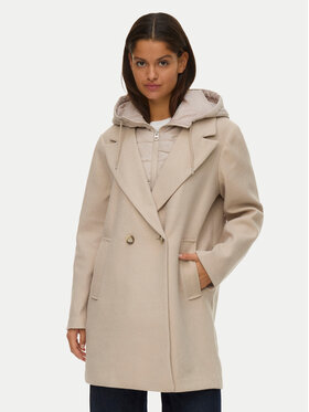 Vero Moda Vero Moda Kabát pro přechodné období Grace 10332379 Béžová Regular Fit