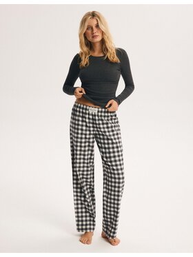 Esotiq Esotiq Spodnie materiałowe 45852 Szary Regular Fit