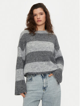 Noisy May Noisy May Pullover Sutton 27031244 Grau Loose Fit
