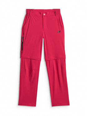 4F 4F Spodnie outdoor OUTERWEAR Różowy Regular Fit