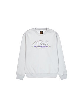 Alpha Industries Alpha Industries Bluza Studio Edition Vibe Sweatshirt Szary Loose Fit