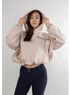 DKaren Sport DKaren Sport Bluza Eq27 Beżowy Classic Fit