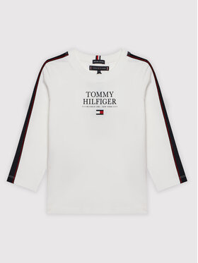 Tommy Hilfiger Tommy Hilfiger Majica Msw Tape Th Logo KB0KB07075 D Bijela Regular Fit