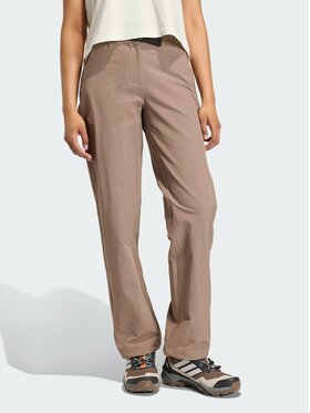 adidas adidas Spodnie outdoor 162747 Brązowy Regular Fit