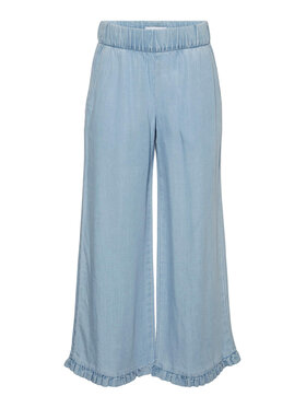 Vero Moda Girl Vero Moda Girl Spodnie materiałowe 10283853 Niebieski Wide Leg