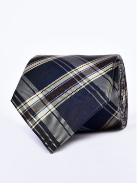 ELSNER ELSNER Γραβάτα JEDWAB ŻAKARD A1065 Σκούρο μπλε