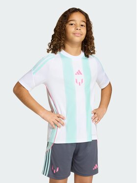 adidas adidas Koszulka techniczna Messi Training Jersey Biały Regular Fit