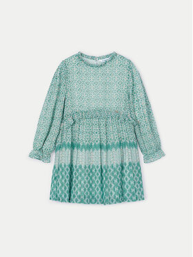 Mayoral Mayoral Sukienka codzienna 4913 Zielony Regular Fit