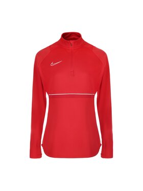 Nike Nike Bluza techniczna DF ACADEMY 21 DRIL TOP Czerwony Basic Fit
