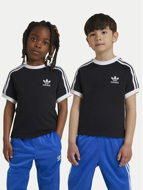 adidas adidas Тишърт adicolor Trefoil IY2389 Черен Regular Fit