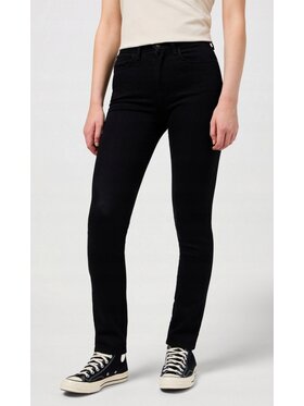 Wrangler Wrangler Jeansy Slim Czarny Slim Fit