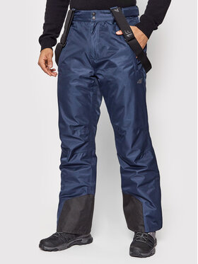 4F 4F Spodnie narciarskie H4Z21-SPMN001 Granatowy Regular Fit