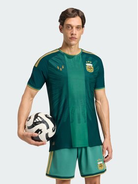 adidas adidas Koszulka techniczna 172562 Zielony ciemny Slim Fit