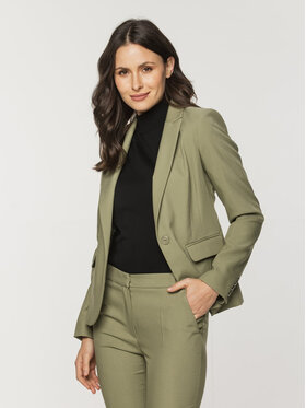 Willsoor Willsoor Marynarka 67876 Zielony Regular Fit