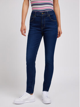 Lee Lee Jeansy ULC SKINNY Niebieski Skinny Fit