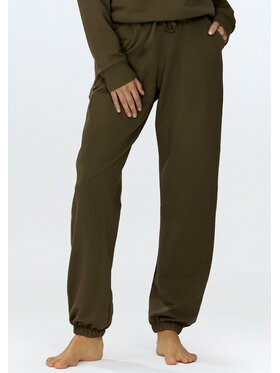 DKaren Sport DKaren Sport Spodnie dresowe Wenezja Khaki Relaxed Fit