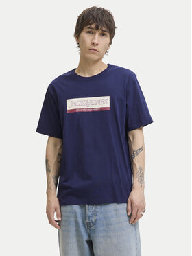 Jack&Jones Jack&Jones T-Shirt Rinwood 12283628 Μπλε Regular Fit