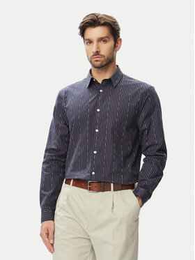 Guess Guess Srajca M6RH71 WK001 Mornarsko modra Regular Fit