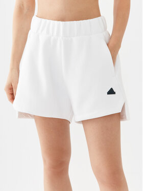 adidas adidas Sportovní kraťasy IN5149 Bílá Loose Fit