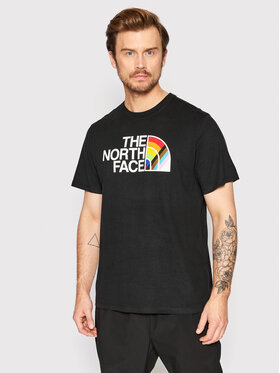 The North Face The North Face T-Shirt Pride NF0A5J9H Μαύρο Regular Fit