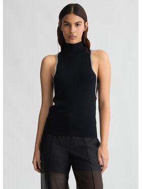 Liu Jo Liu Jo Sweter WA5224MS55N22222 Czarny Regular Fit