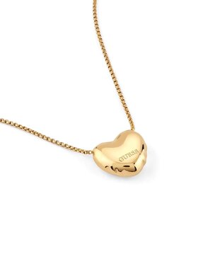 Guess Guess Naszyjnik JUBN05541JW-YG Złoty