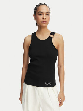 Liu Jo Beachwear Liu Jo Beachwear Top VA6122 J4822 Nero Regular Fit