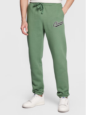 Champion Champion Pantalon jogging Varsity 217889 Vert Regular Fit