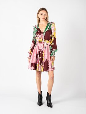 PINKO PINKO Sukienka codzienna 1V10Q0 Y7U8 Kolorowy Regular Fit
