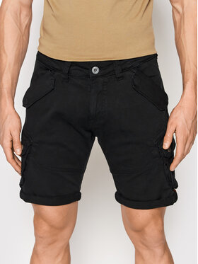 Alpha Industries Alpha Industries Шорти з тканини Combat 116210 Чорний Regular Fit