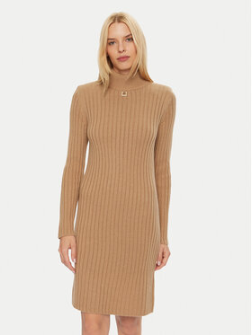 JOOP! JOOP! Trikotažinė suknelė 58 JW244KN347 30043657 Smėlio Modern Fit